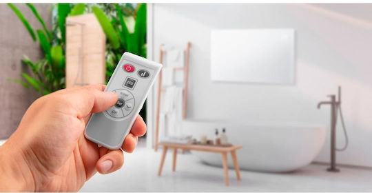 Neo Tools Θερμοπομπός Δαπέδου 1500W με Ηλεκτρονικό Θερμοστάτη 67.5x10.5cm Λευκό