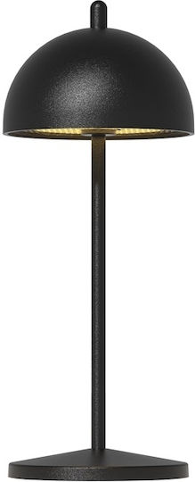 Ready Metall Tischlampe LED mit Schwarz Schirm und Basis