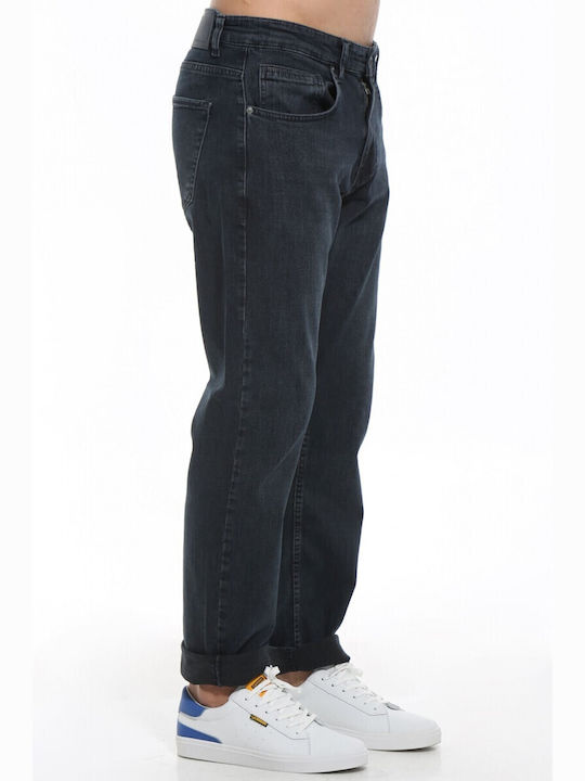 Men's Jeans Pants with Relaxed Fit Black