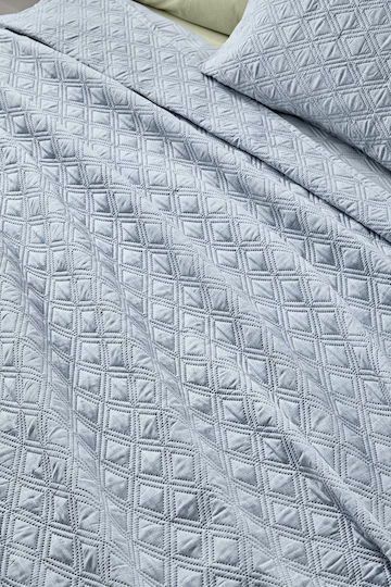 Guy Laroche Tempest Σετ Κουβερλί Ημίδιπλο Microfiber Blue 180x240cm 2τμχ