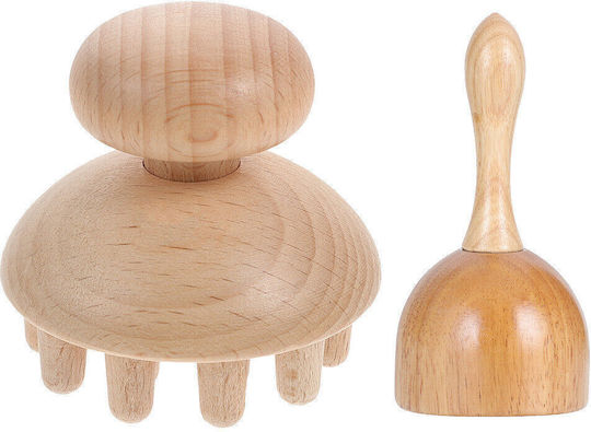 Ξύλινα Εργαλεία Μασάζ Μαδεροθεραπεία Wood Massage Maderotherapy Set