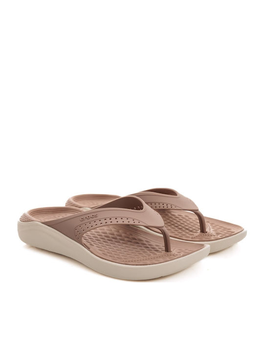 Literide Men's Flip Flops Beige