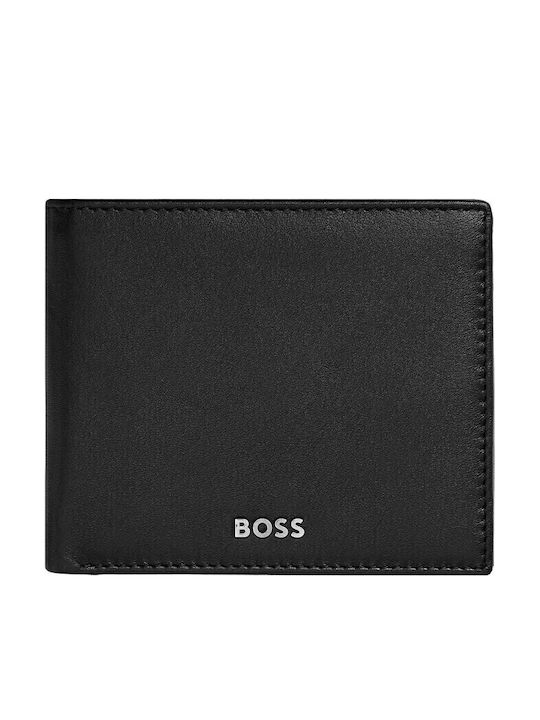 Hugo Boss Πορτοφολι Flap Classic Smooth Black Hugo Boss Πορτοφολι Flap Classic Smooth Black