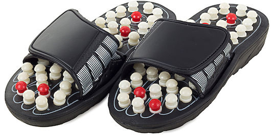 Slippers Foot Massage Relaxation Zola 41 Inserts Black Size 40/41