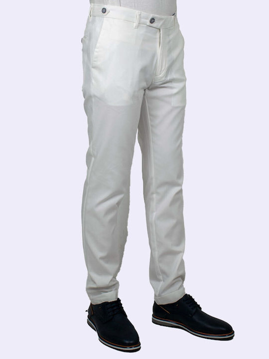 Artisti Italiani Men's Trousers Chino white