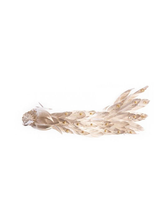 Strend Pro Christmas Figure Peacock Gold Height 50cm