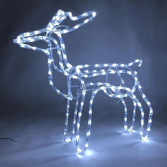Strend Pro Weihnachtsdekoration Rentier 144 LED 230V 59x27,5x64 cm