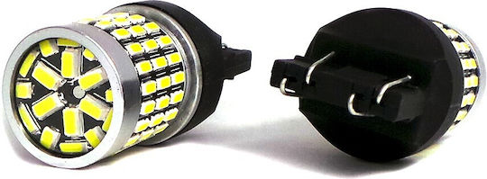 Autolampen W21/5W / W21W / DRL Canbus LED 5500K Kaltes Weiß 12-24V 5W