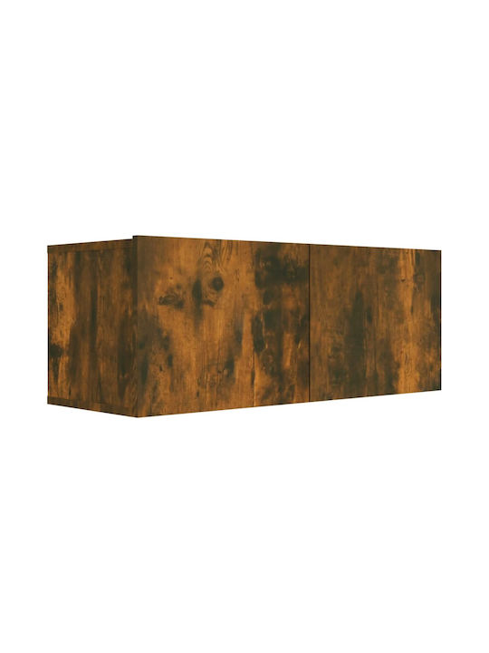Wohnzimmer TV-Einheit Smoky Oak L100xB30xH30cm