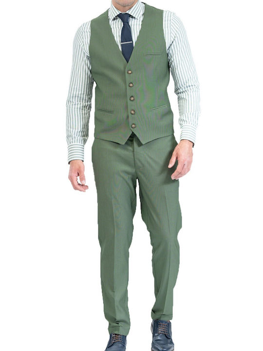 Vittorio Artist Men's Vest Green