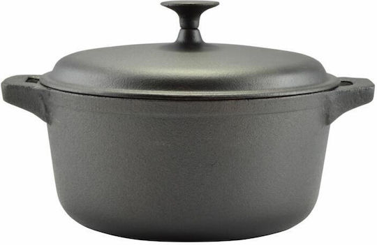 Perfect Home Tiefer Topf aus Gusseisen 7Es / 30cm