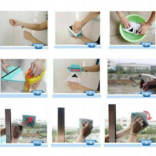 Magnetic Window Cleaning Device Length 13cm