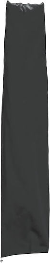 vidaXL Waterproof Umbrella Cover Black 28x32x170cm 2pcs
