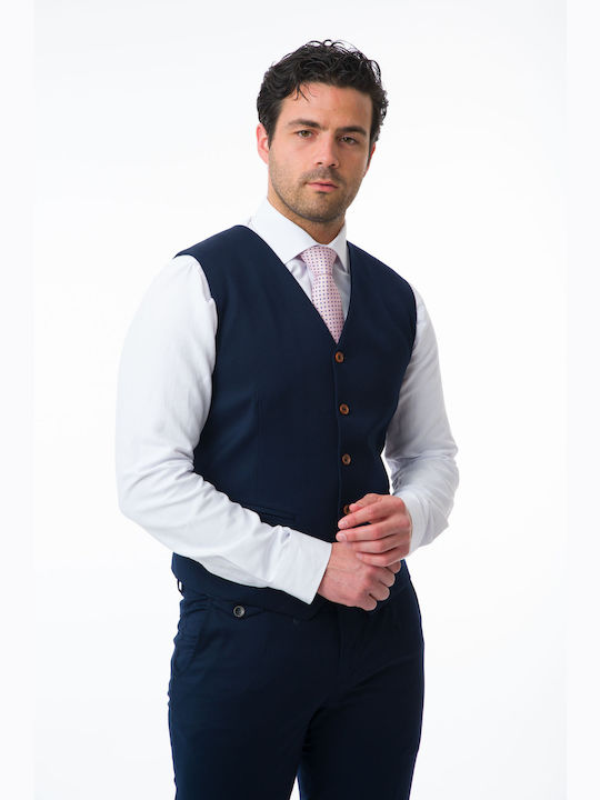 Mezzo Uomo Men's Vest Blue