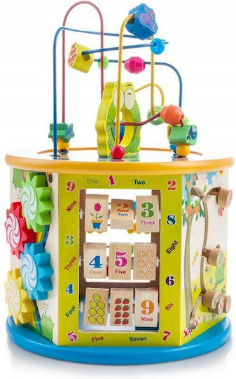 Zola Activity Centre 8 Boards Multicoloured Wooden Development Toy for Child's Intelligence
