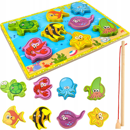 Holzspiel Fische Zola Magnetischer Haken Mehrfarbig