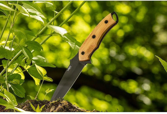 Neo Tools Μαχαίρι Επιβίωσης Μαύρο σε Θήκη