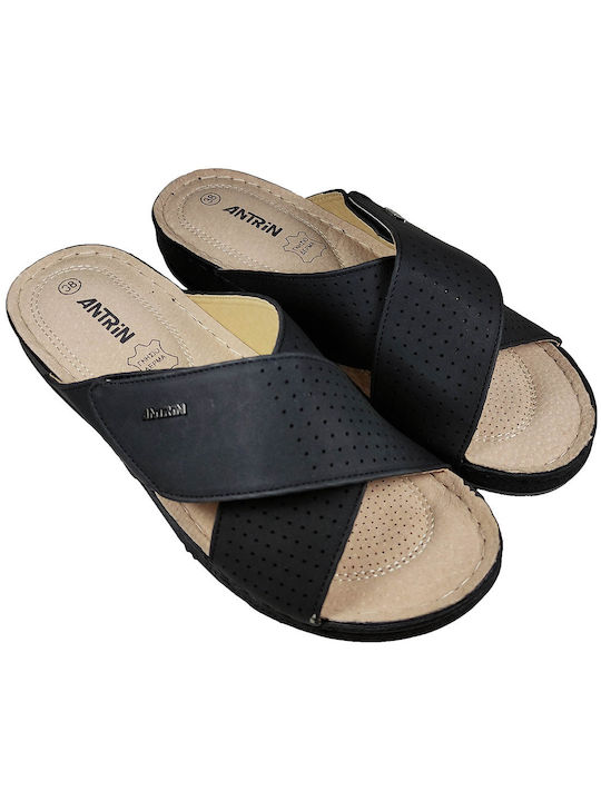 Anatomic Slippers Antrin Italia-180 Black