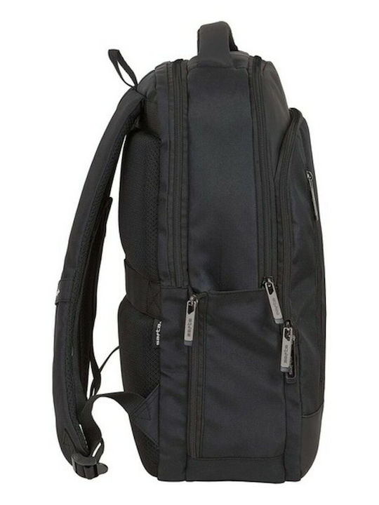 Safta Business Laptop Backpack for 15.6" with USB Port in Black Color