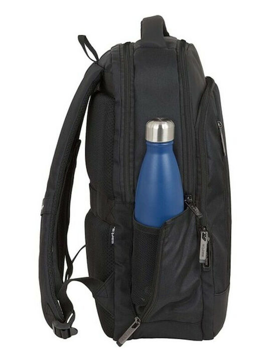 Safta Business Laptop Backpack for 15.6" with USB Port in Black Color