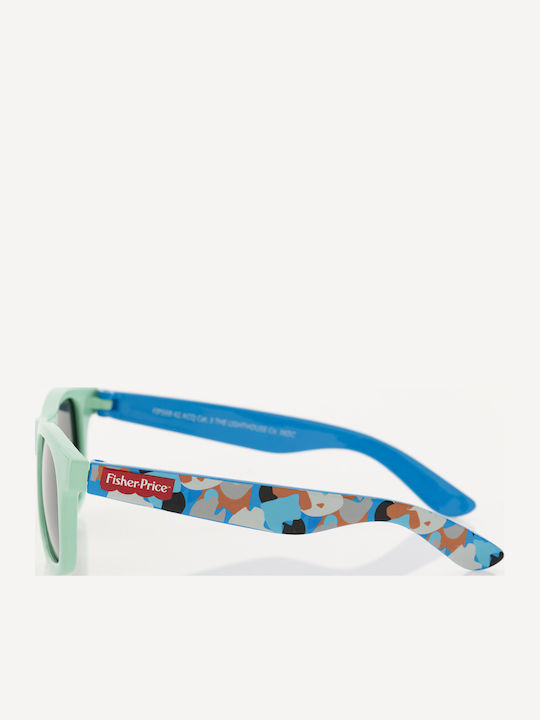 Fisher Price Τετράγωνα Παιδικά Γυαλιά Ηλίου με Polarized Φακό Πράσινα