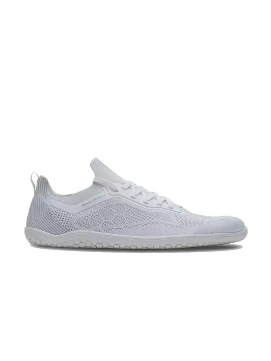 Vivobarefoot Lite Herren Sportschuhe für Training & Fitnessstudio Bright White