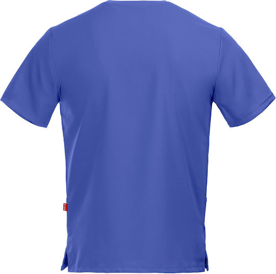 Velilla Persian Blue Ιατρική Νοσηλευτική Μπλούζα Μικροΐνες 100% Pe