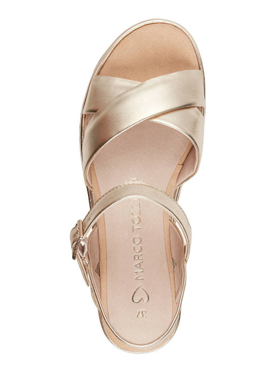 Women's Platform Shoes Gold