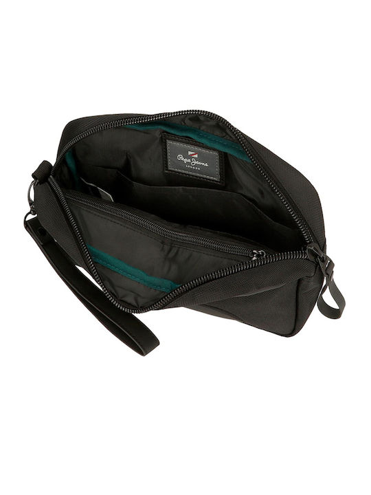Toiletry Bag Bromley in Black color 24.5cm