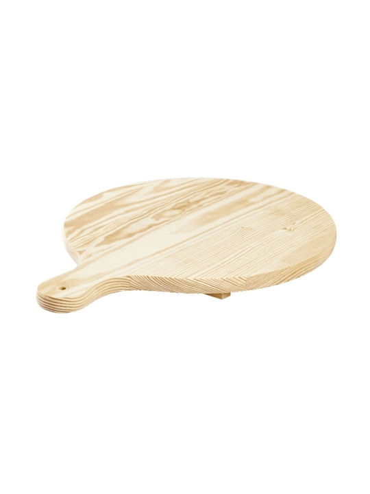 Bisetti Pizza-Servierplatte Hölzernes 35x35x2cm 1Stück