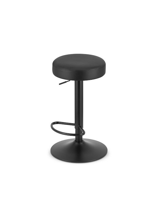 Σκαμπό Κουζίνας με Ρυθμιζόμενο Ύψος Black 38x38x62-83εκ.
