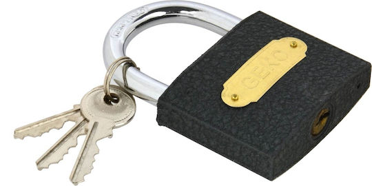 Geko Lăcăt Potcoavă cu cheie 75mm Gray 1buc