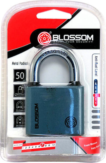 Blossom Lăcăt Potcoavă cu cheie 50mm Black 1buc