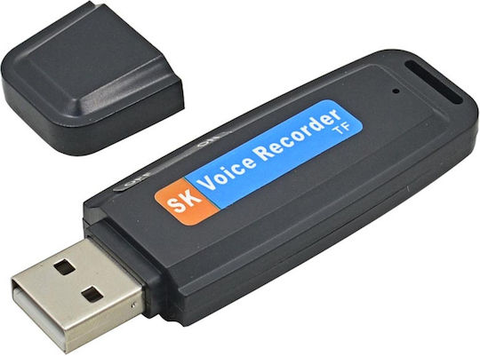 Аксесоар за Наблюдение Черен С капацитет 8GB със Слот за Карта Памет