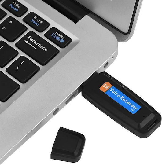 Аксесоар за Наблюдение Черен С капацитет 8GB със Слот за Карта Памет
