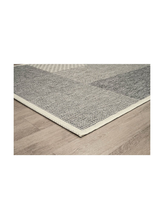 Newplan Covor Rectangular Timp de vară Wicker Grey-ecru