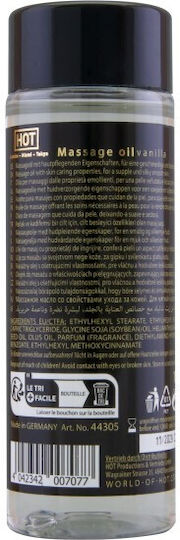 HOT Λάδι για Μασάζ με Άρωμα Vanilla 100ml