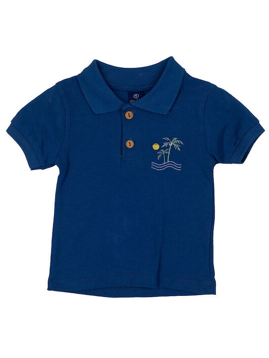 Papillon Kids Set pentru copii cu Șorturi Vara 2buc Blue