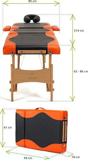 Bett Massage und Physiotherapie 188x61cm.