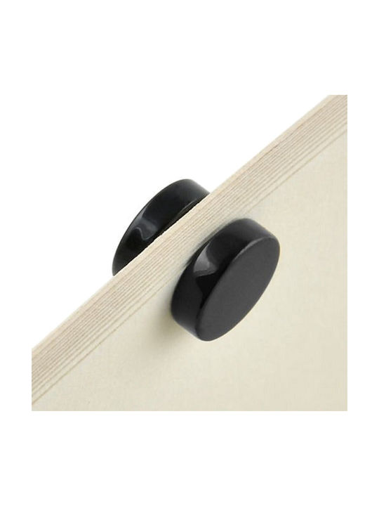 Black Magnetic Stud Earring 8mm Price/ Piece