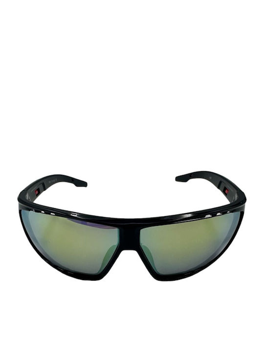 V-store Sunglasses Μαύρα with Acetate Frame & Green Lens V-store Sunglasses Μαύρα with Acetate Frame & Green Lens