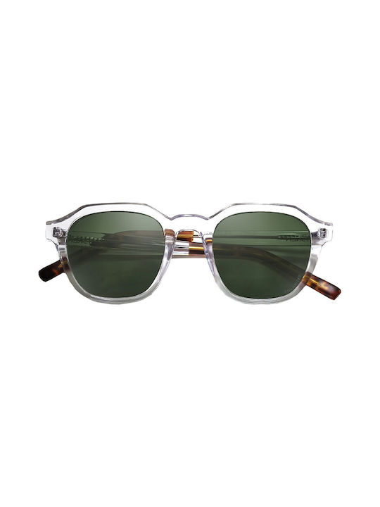 Moken Sonnenbrillen Transparent mit Kunststoff Gestell Moken Sonnenbrillen Transparent mit Kunststoff Gestell
