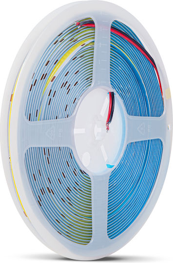 Ταινία LED 24V Ψυχρό Λευκό Φως 10m Τύπου COB