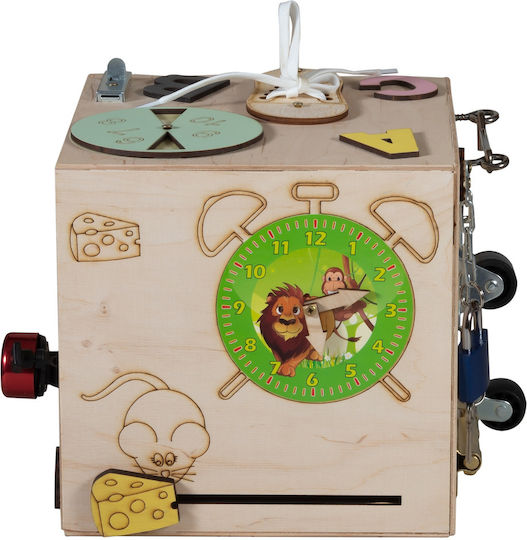 Montessori Lernspiel Wissen aus Holz