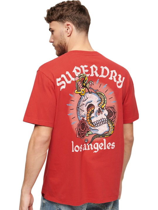 Superdry T-shirt Soda Pop Red