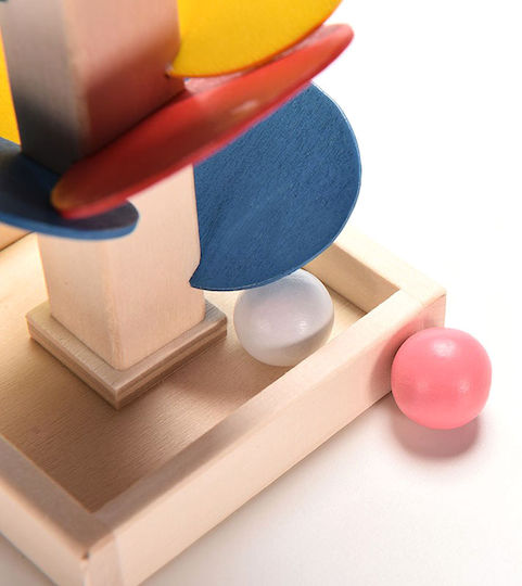 Bildungs-Spielzeug Kinder Zola Baum Modell Bunte Holzkugeln 19,5 cm