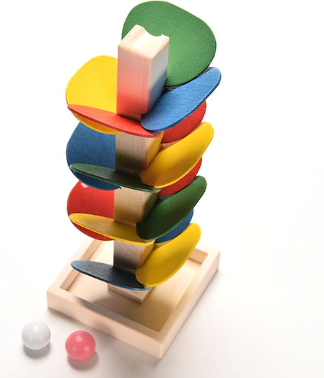 Bildungs-Spielzeug Kinder Zola Baum Modell Bunte Holzkugeln 19,5 cm