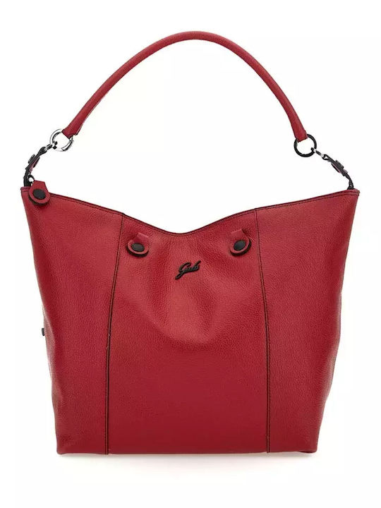 Gabs Leather Women's Bag Shopper Backpack Red