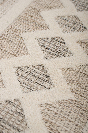Viokarpet All Cotton C102A Teppich Rechteckig Baumwolle Natural