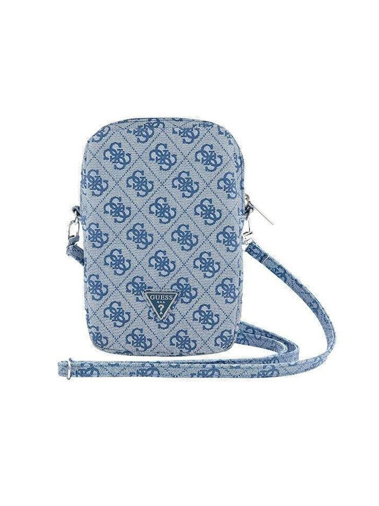 Guess Damen Tasche Crossbody Blau